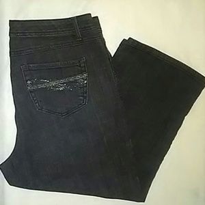 Style & Co. Jeans Tummy Control Capri Pants